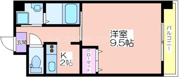 REBANGA阿倍野APの物件間取画像